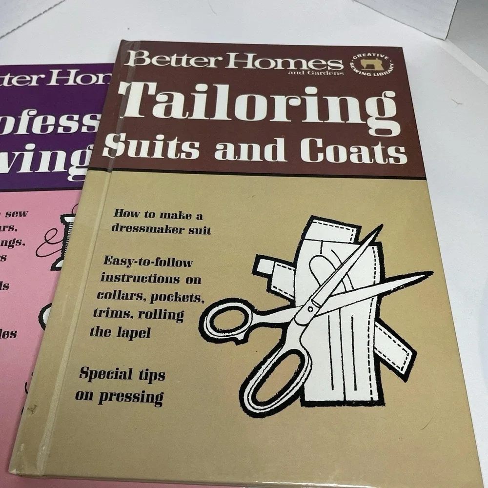 Vintage 1966 Better Homes And Gardens How To Sew Hardcover Old Book Lot 5